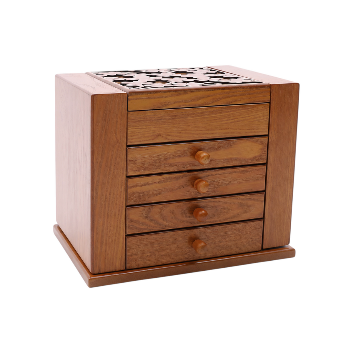 Boîte à bijoux en bois - L’Écrin Bois Fleuri