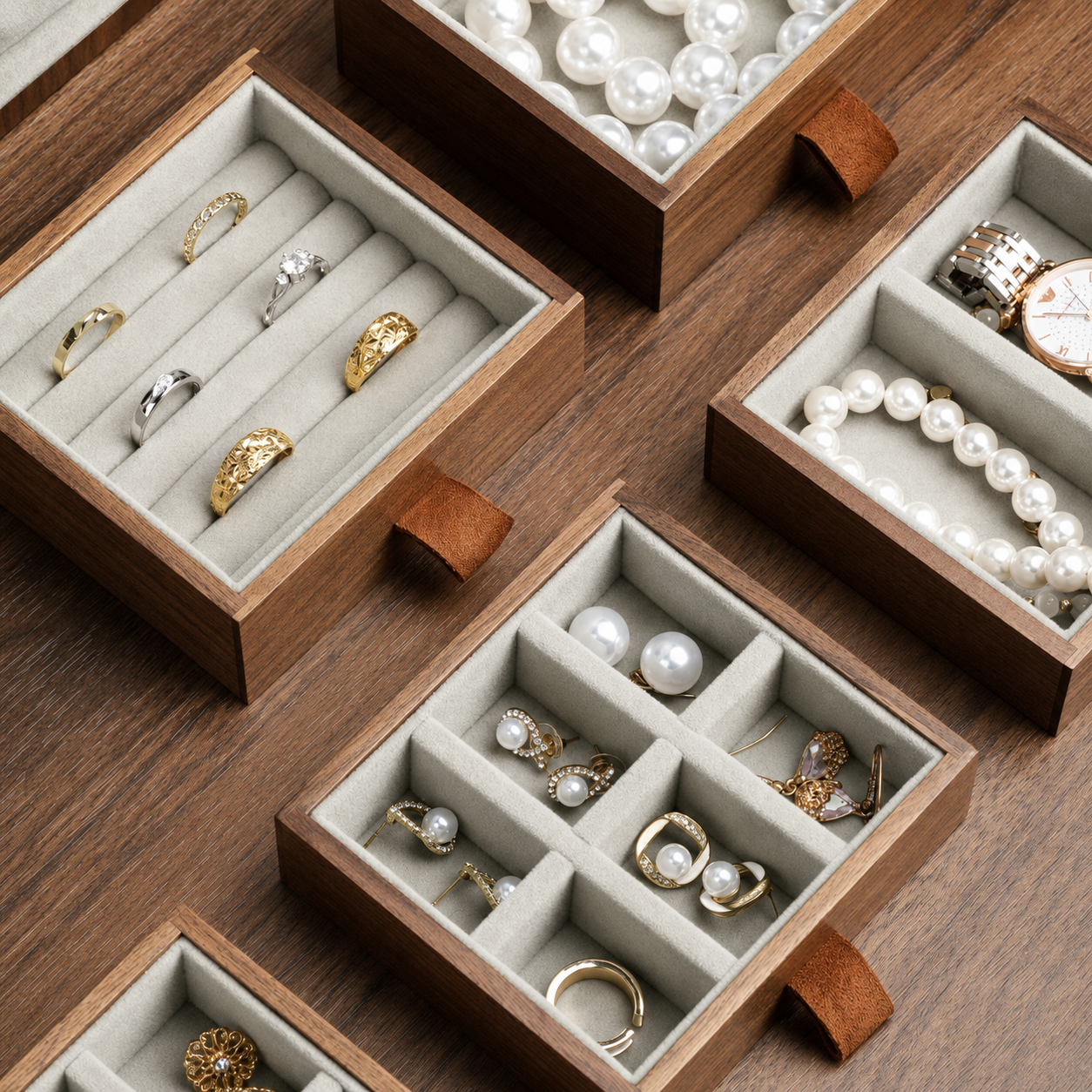 Boîte à bijoux en bois - L’Écrin Vertical Élancé