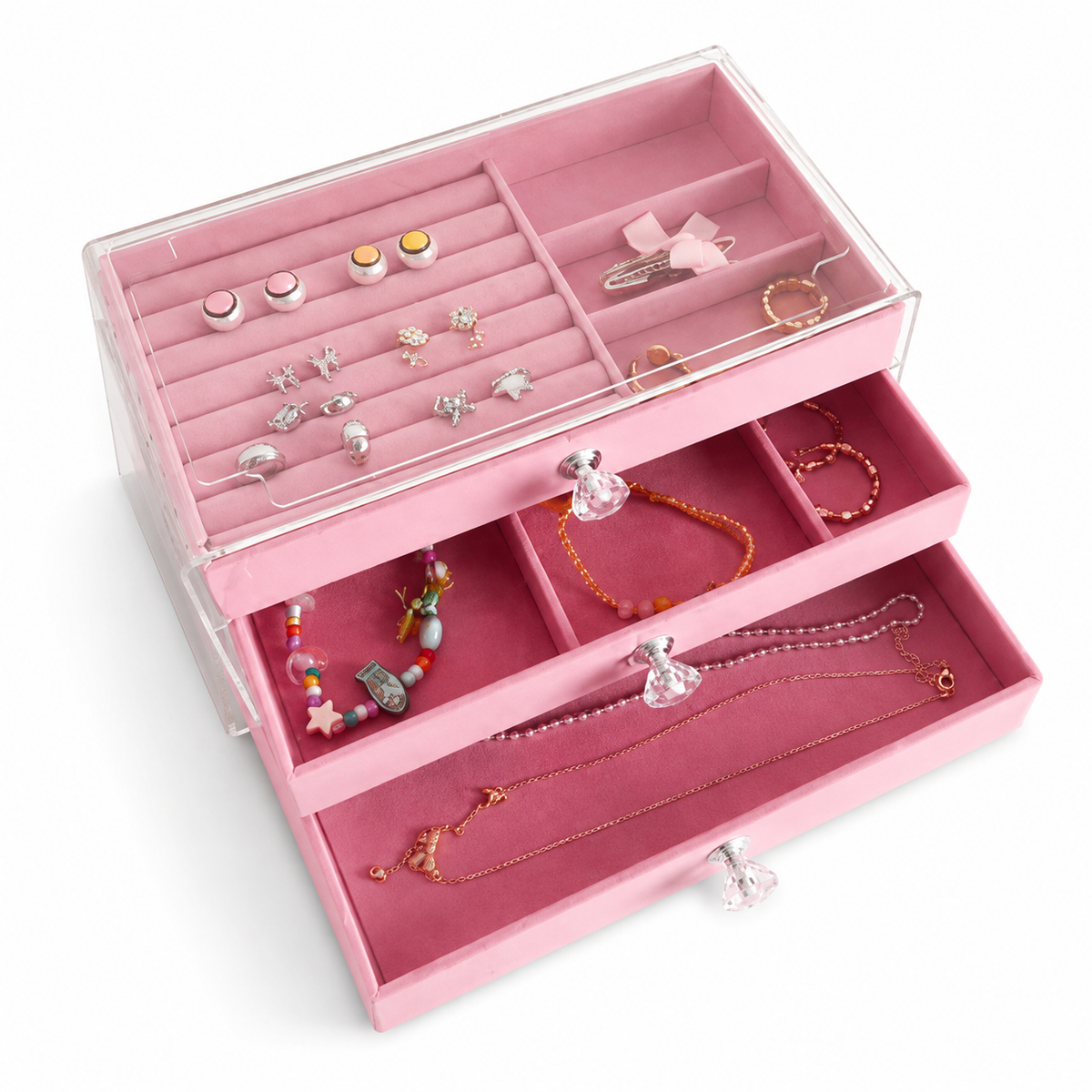 Boîte à bijoux pour femme - L’Écrin Trio
