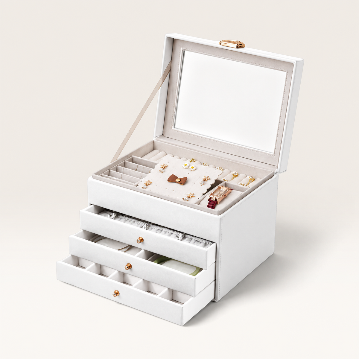 Boîte à bijoux pour femme - L’Écrin Lucienne