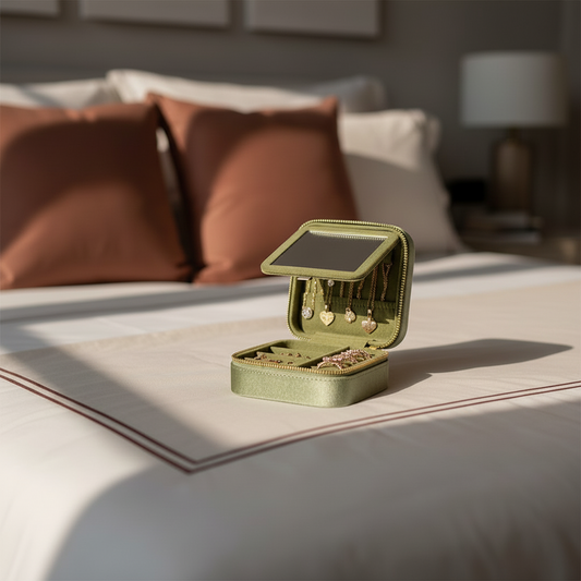 Boîte à bijoux de voyage - L’Écrin Capsule