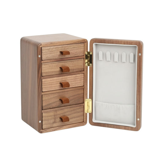 Boîte à bijoux en bois - L’Écrin Vertical Élancé