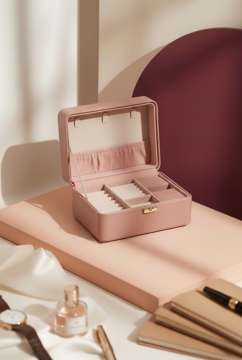 Boîte à bijoux de voyage