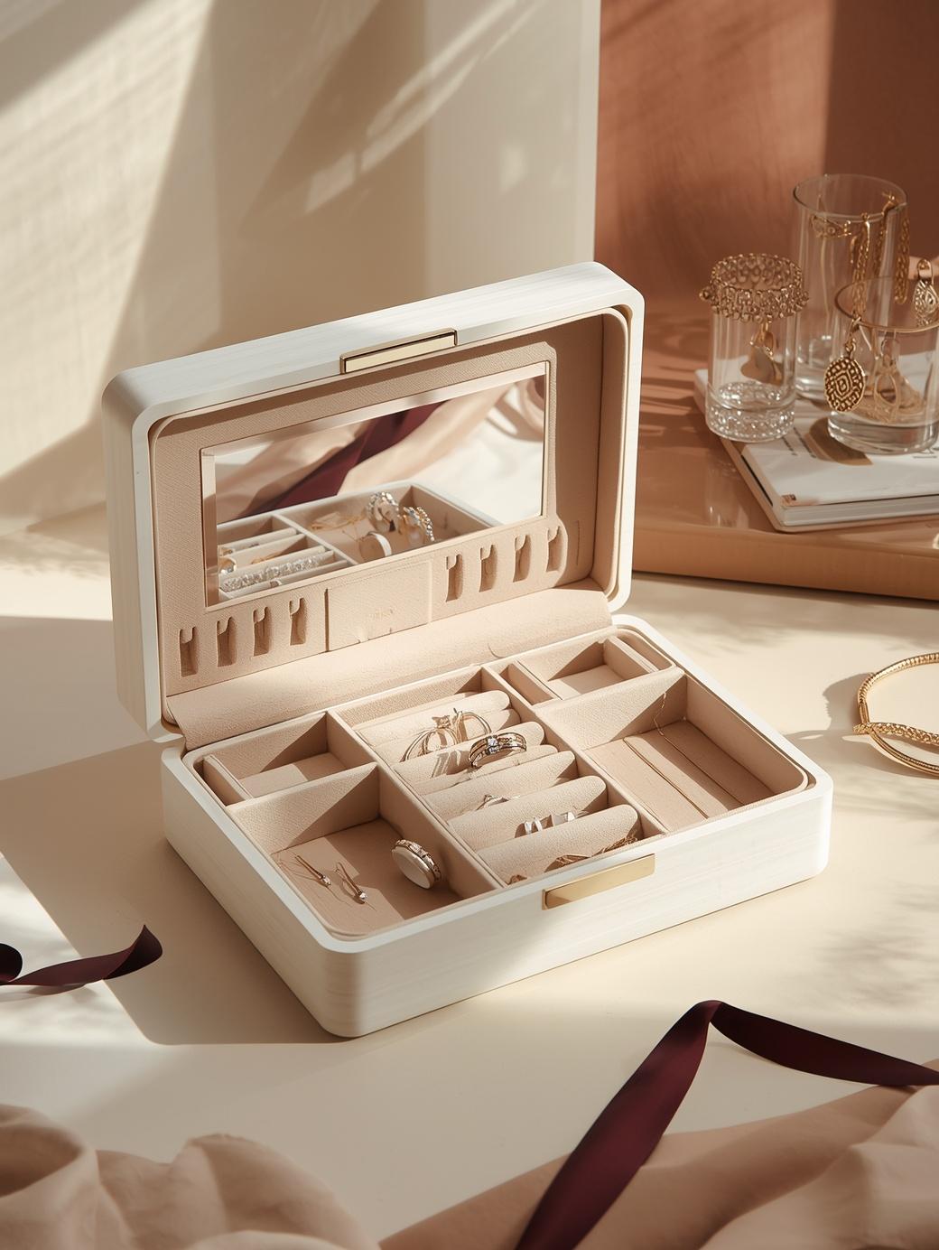 Boîte à bijoux pour femme