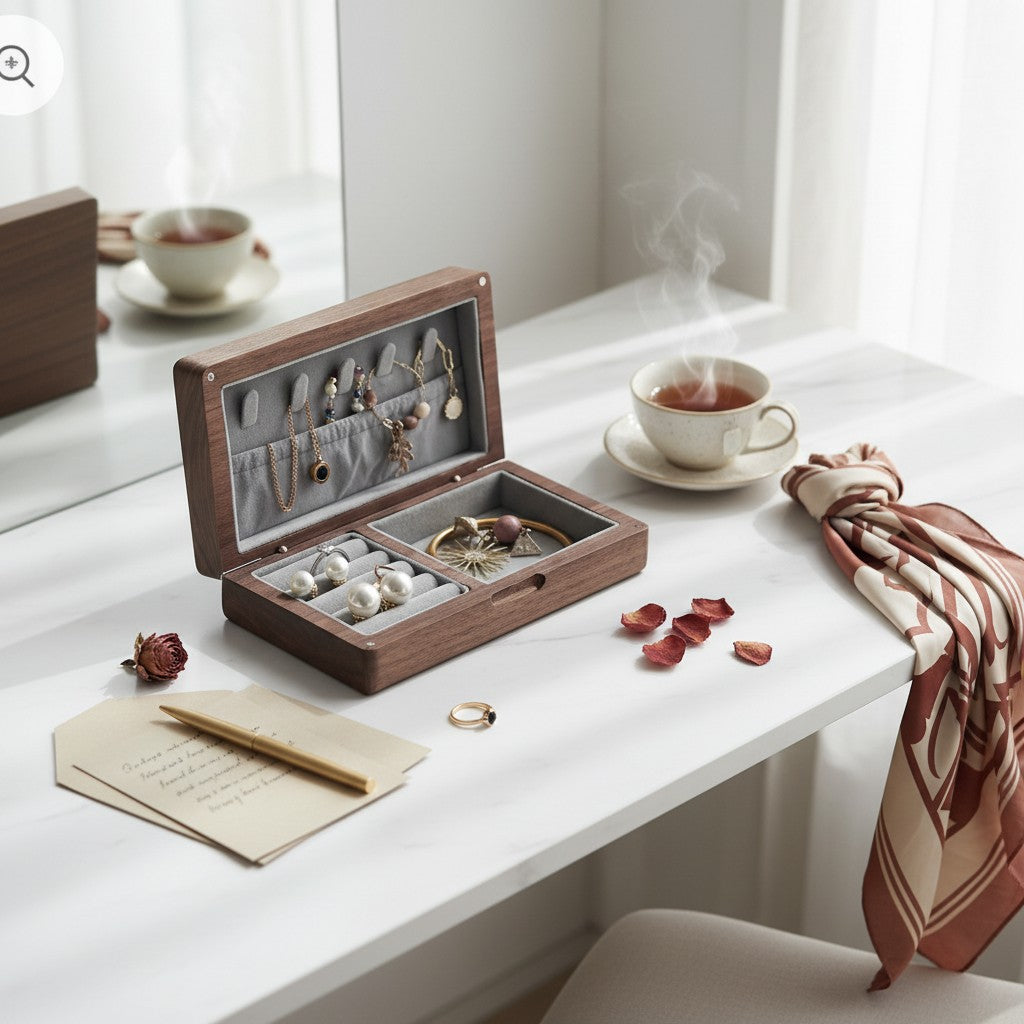 Boîte à bijoux en bois - L’Écrin Essence