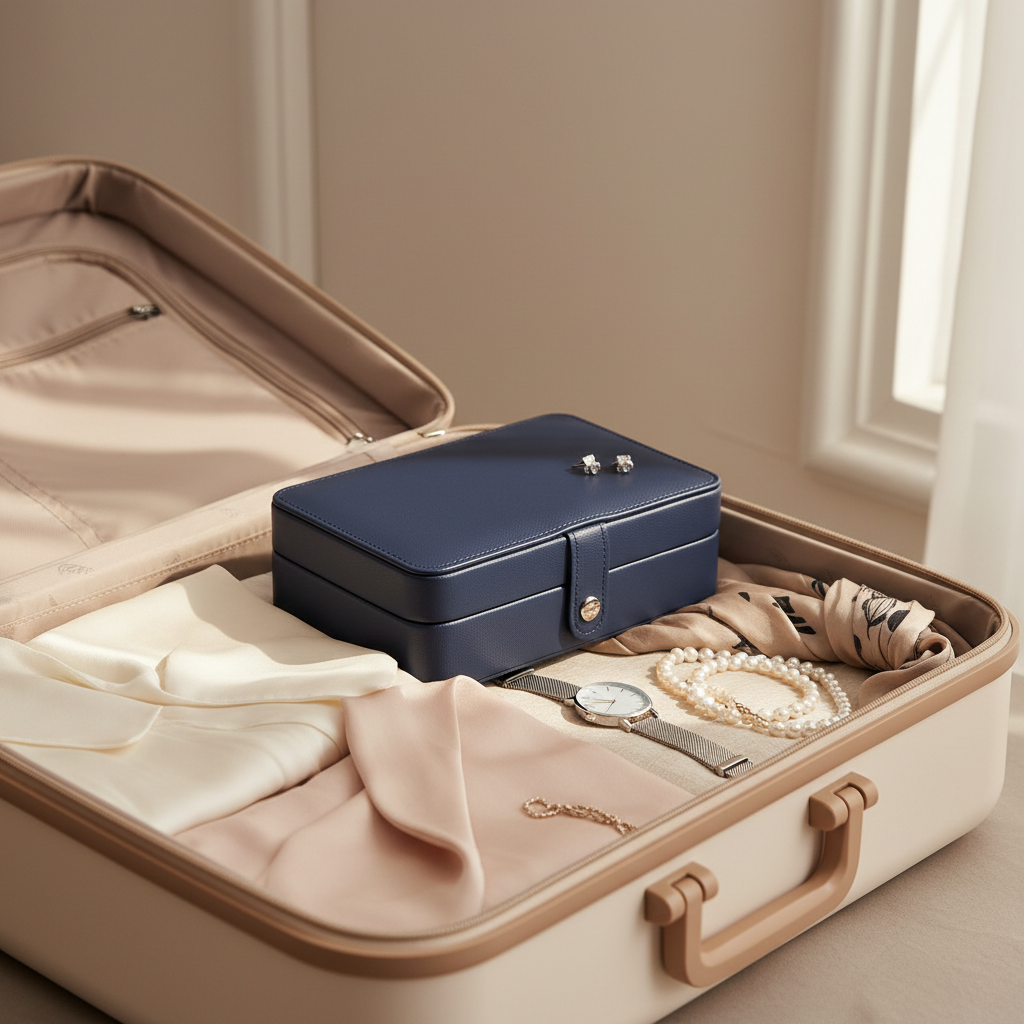 Boîte à bijoux de voyage - L’Écrin Riviera