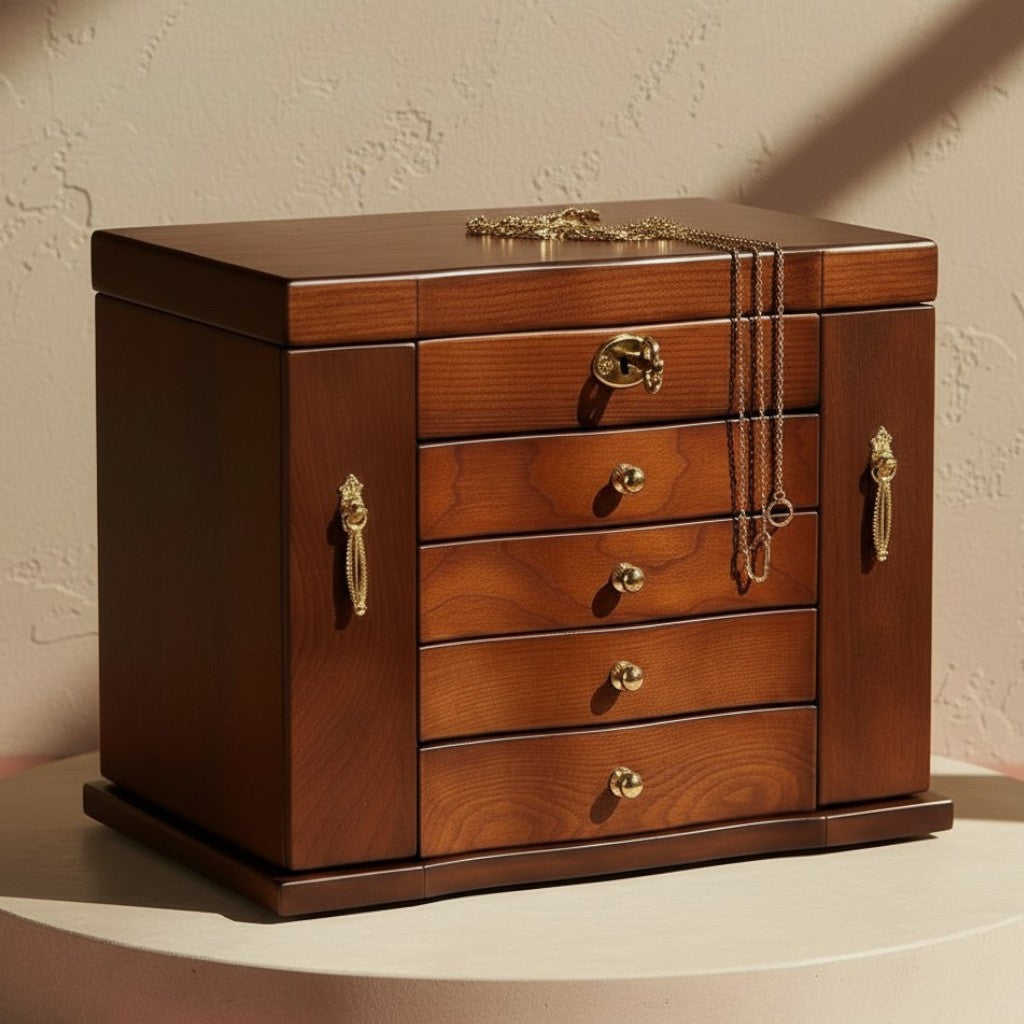 Boîte à bijoux en bois - L’Écrin Victoria
