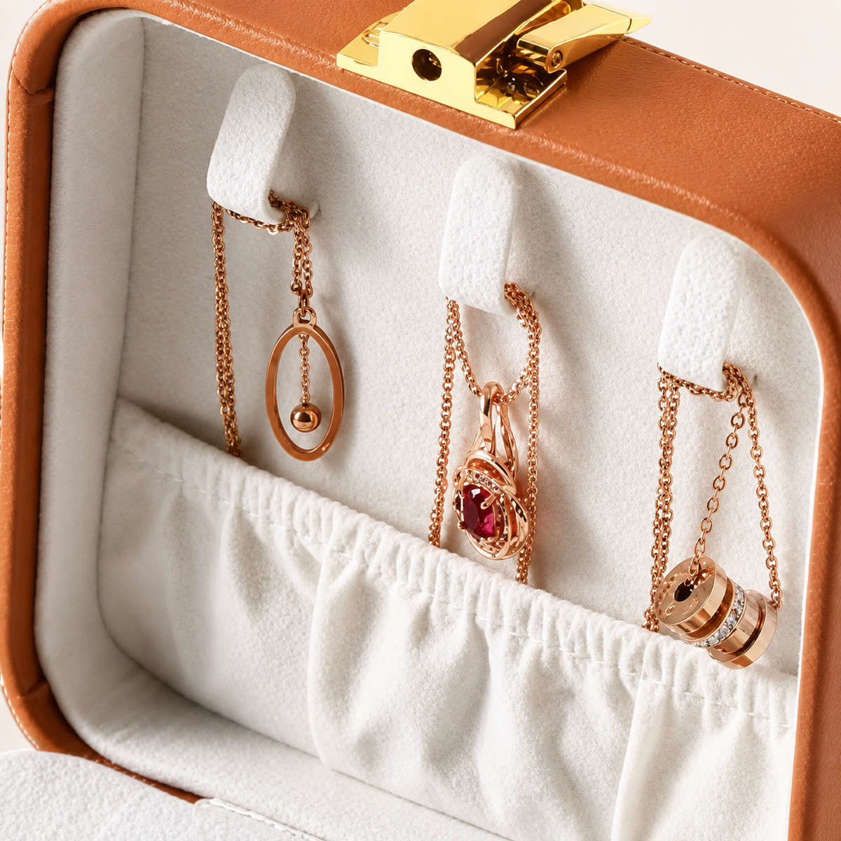 Boîte à bijoux de voyage - L’Écrin Pétale