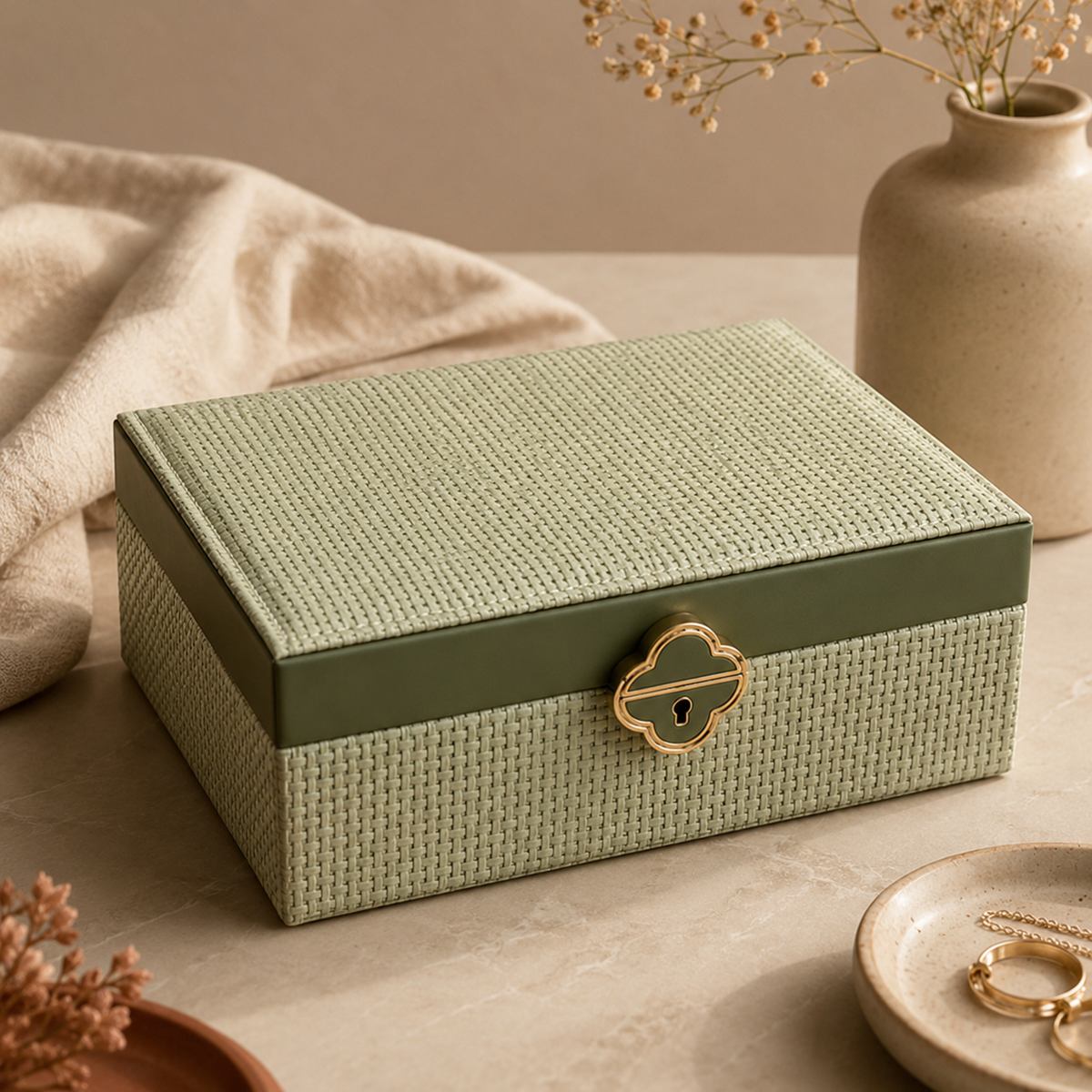 Boîte à bijoux pour femme - L’Écrin Léonie