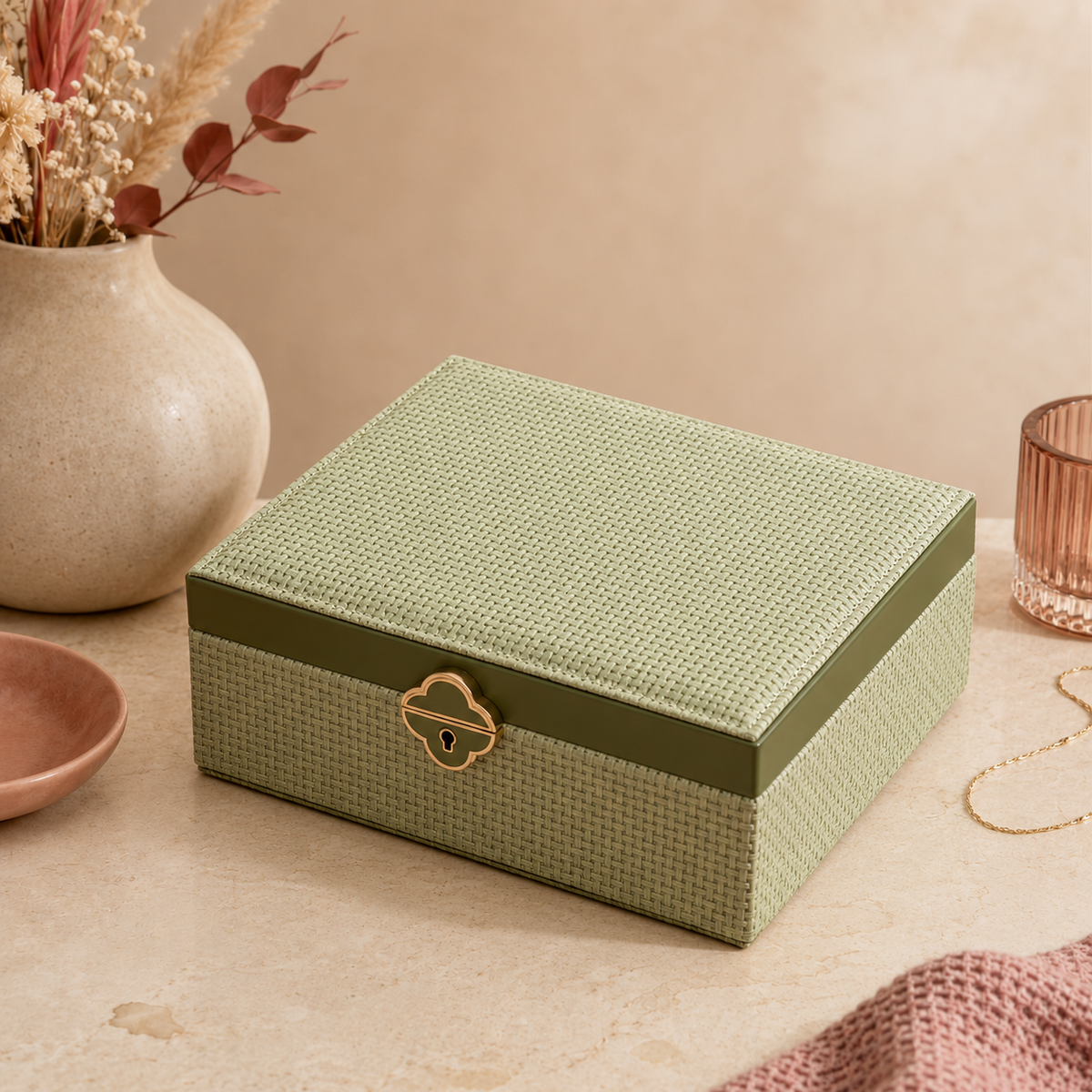 Boîte à bijoux pour femme - L’Écrin Léonie