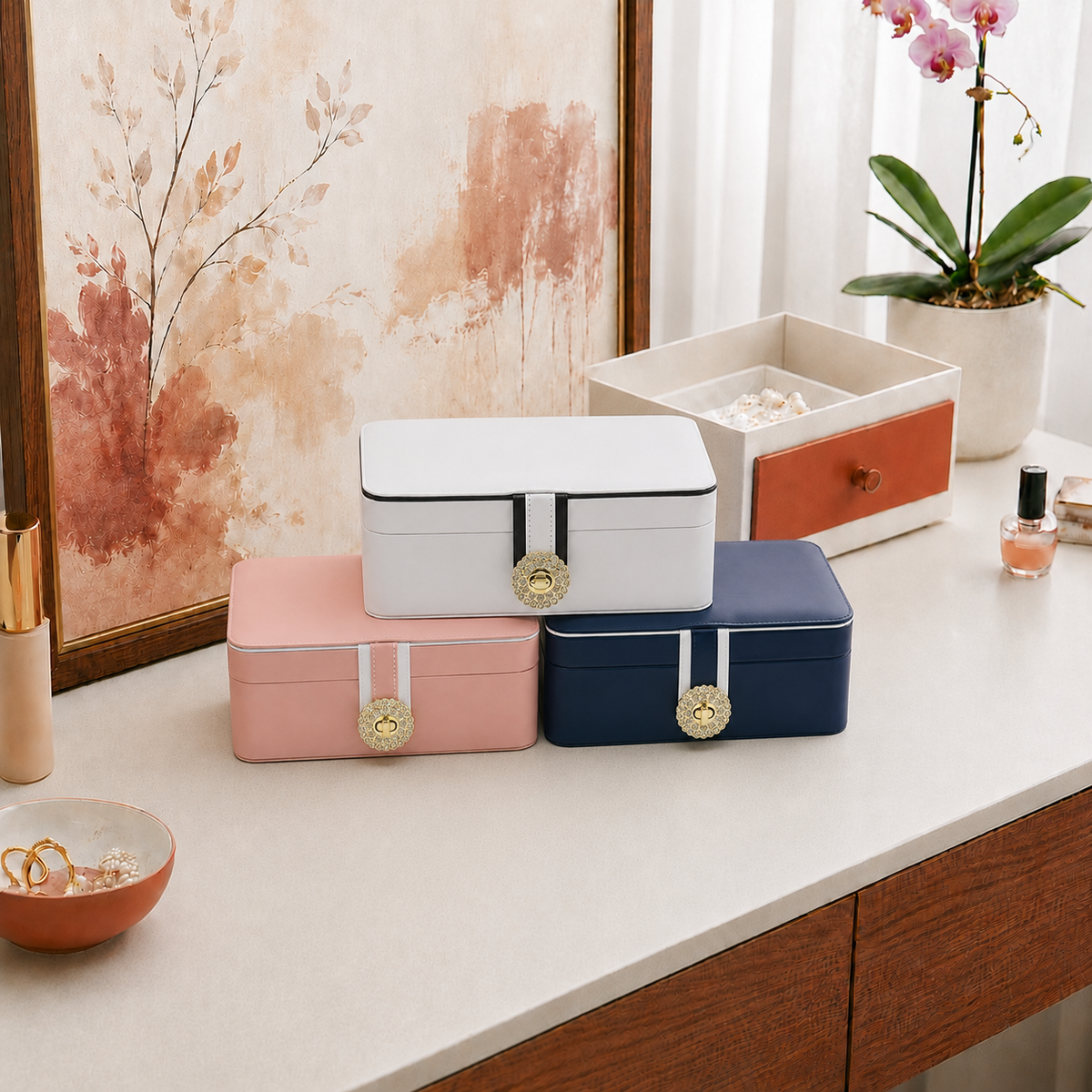 Boîte à bijoux pour femme - L’Écrin Élodie