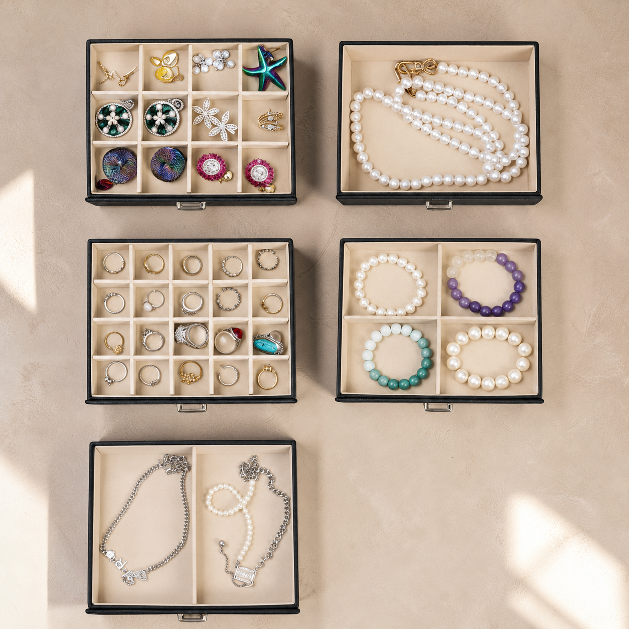 Boîte à bijoux pour femme - L’Écrin Gabrielle