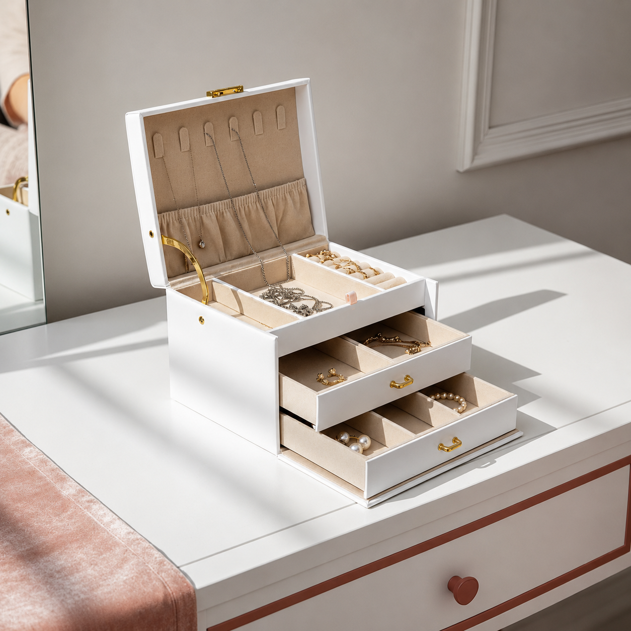 Boîte à bijoux pour femme - L’Écrin Colette