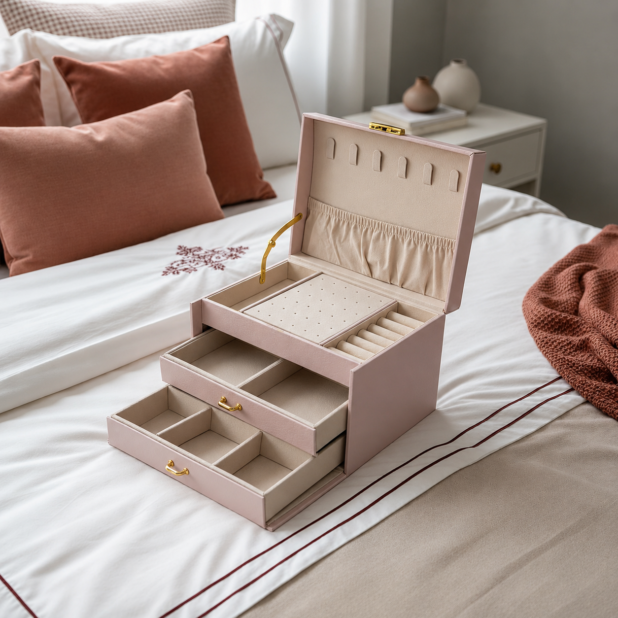 Boîte à bijoux pour femme - L’Écrin Colette