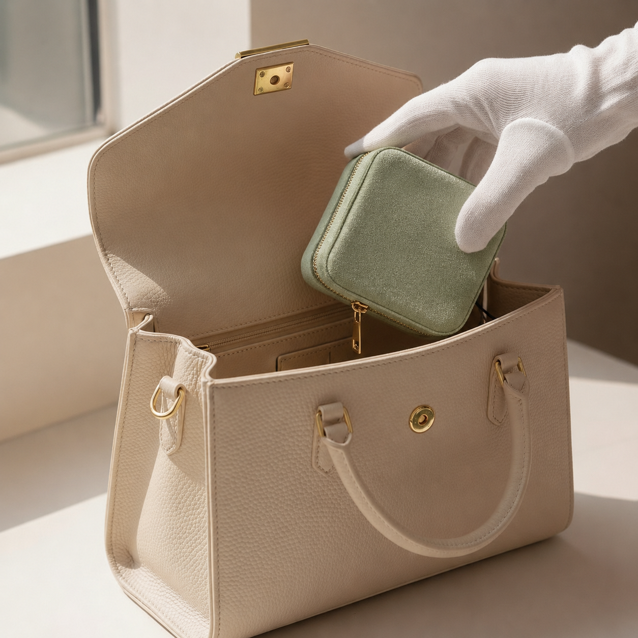 Boîte à bijoux de voyage - L’Écrin Capsule