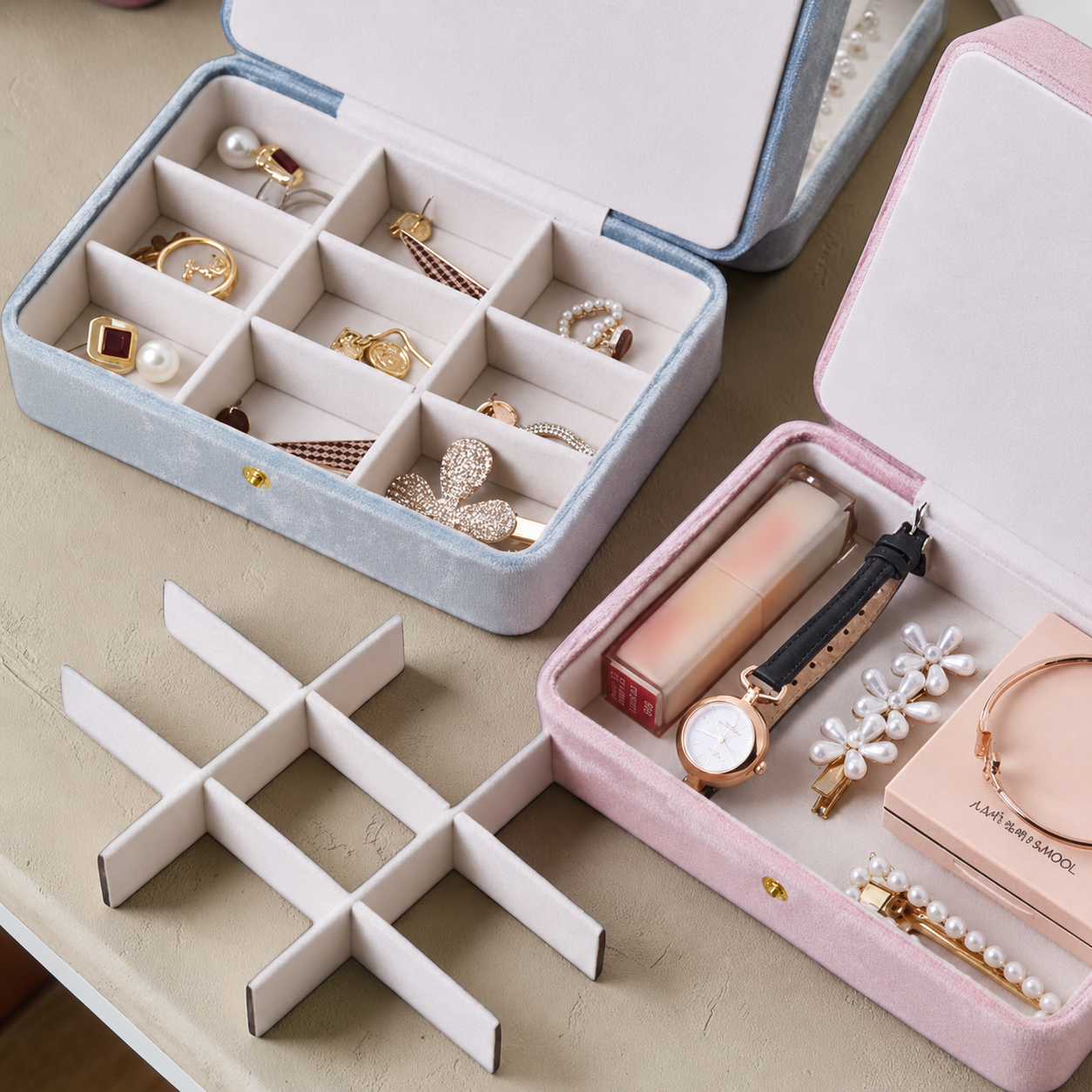 Boîte à bijoux de voyage - L’Écrin Escale