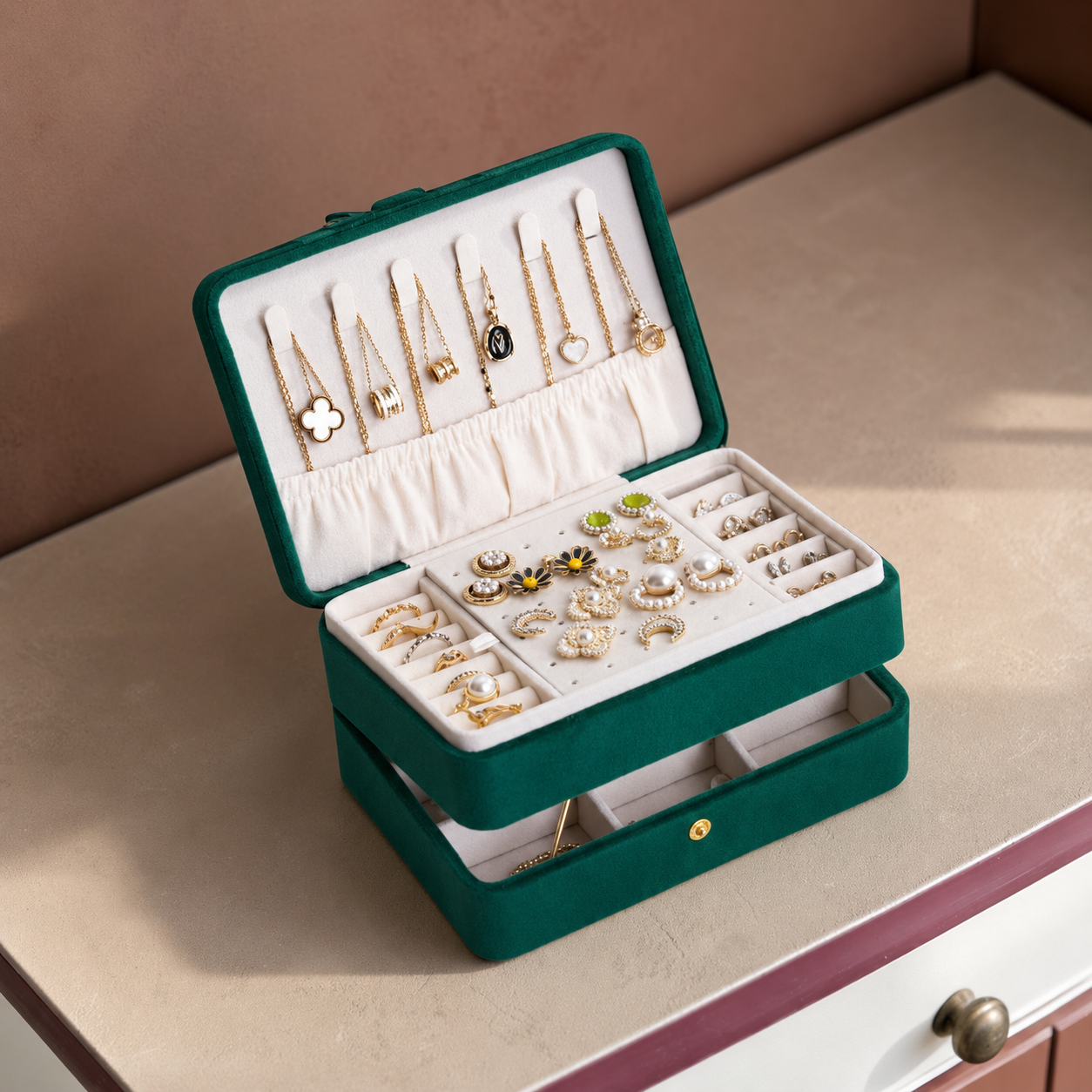 Boîte à bijoux de voyage - L’Écrin Escale