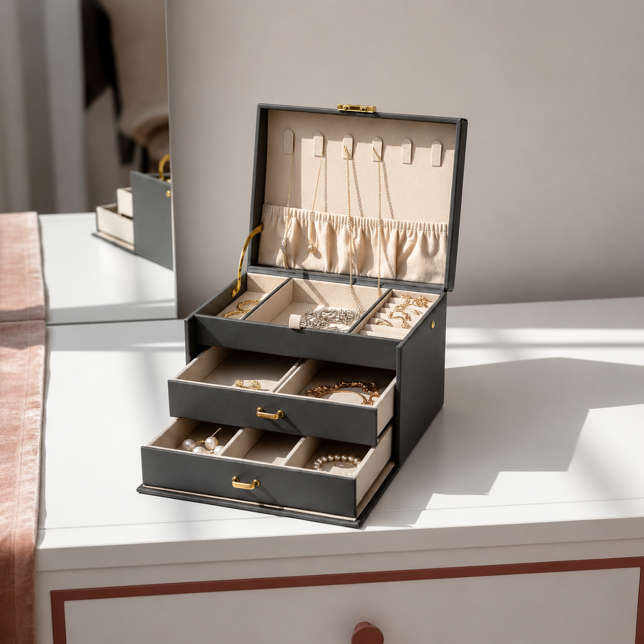 Boîte à bijoux pour femme - L’Écrin Colette