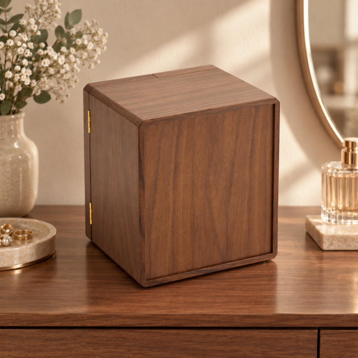 Boîte à bijoux en bois - L’Écrin Églantine