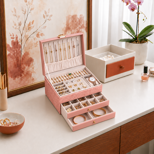 Boîte à bijoux pour femme - L’Écrin Harmonie