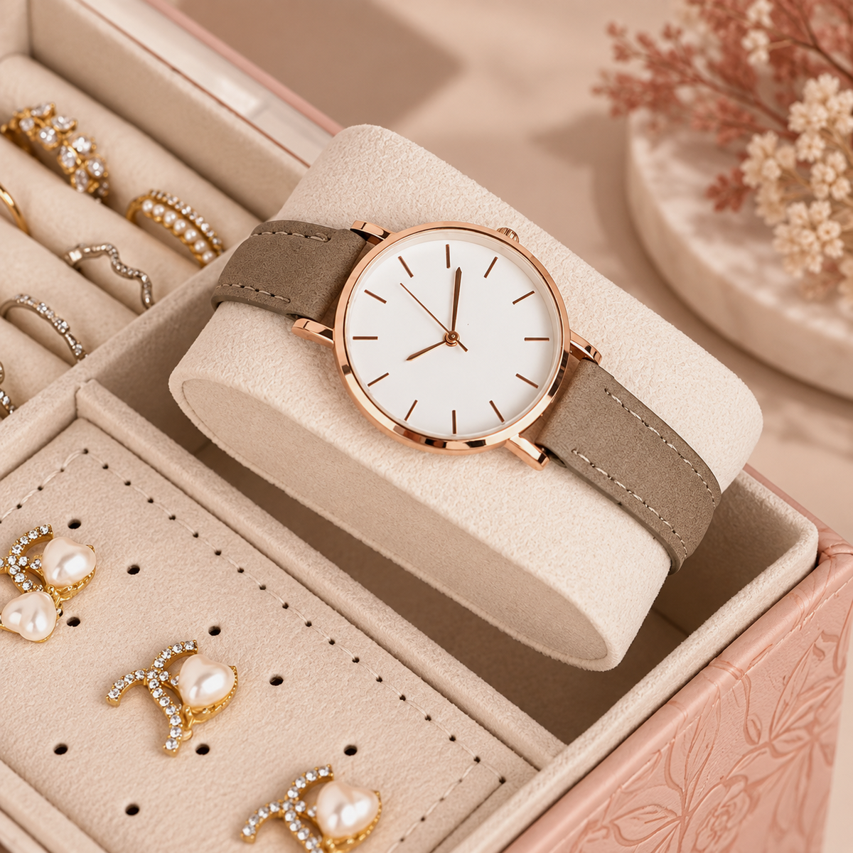 Boîte à bijoux pour femme - L’Écrin Harmonie