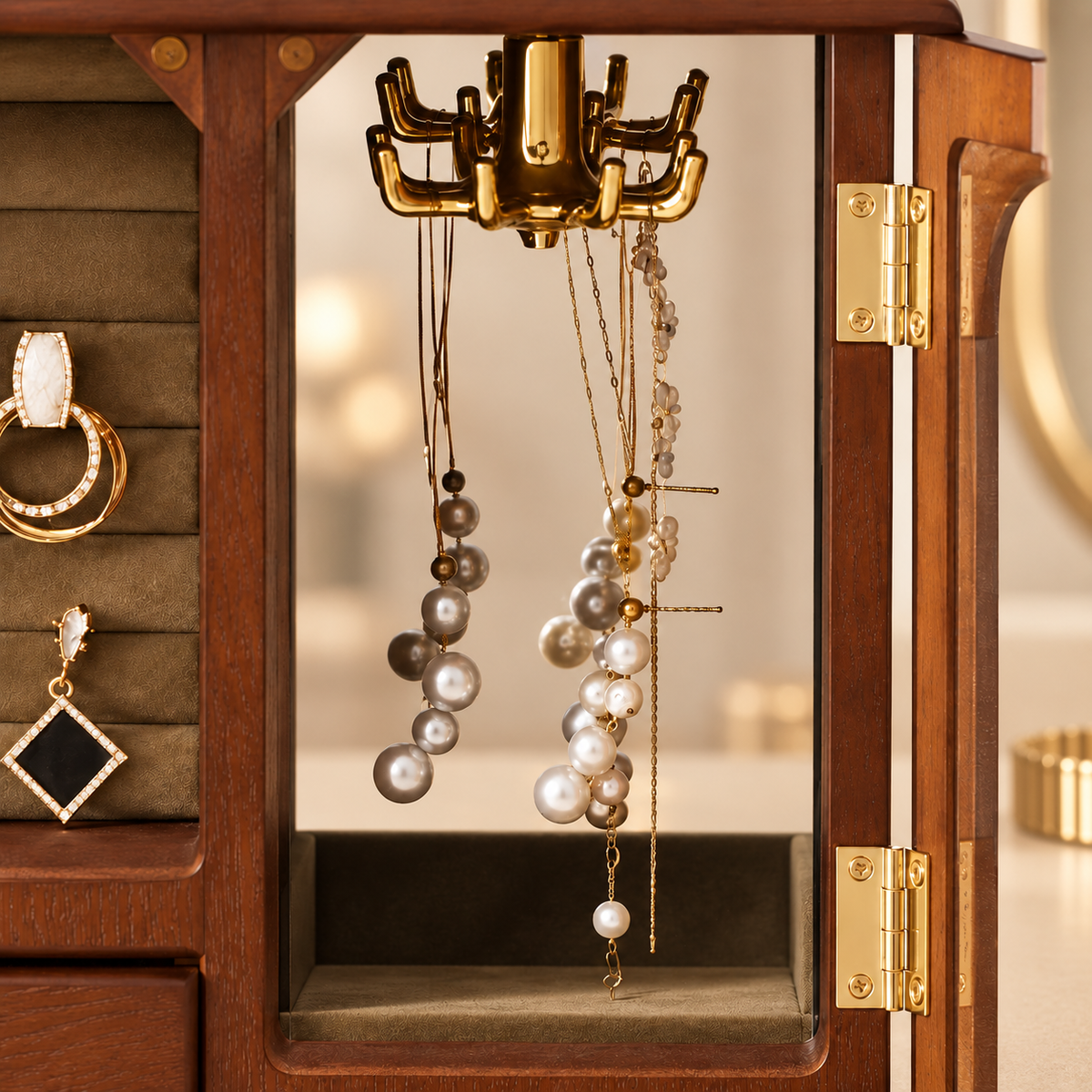 Boîte à bijoux en bois - L’Écrin Rosalie