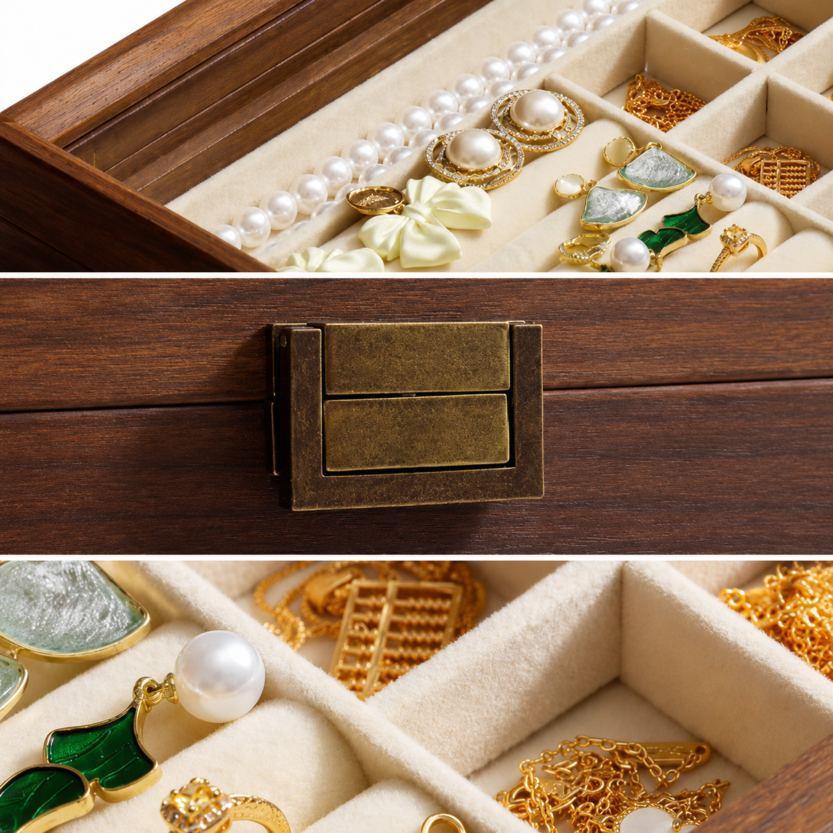 Boîte à bijoux en bois - L’Écrin Heritage