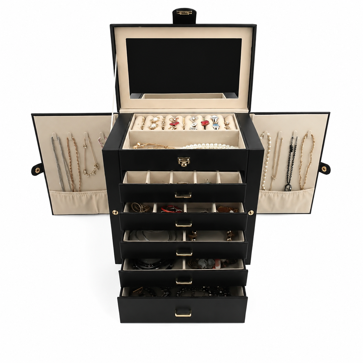 Boîte à bijoux pour femme - L’Écrin Gabrielle