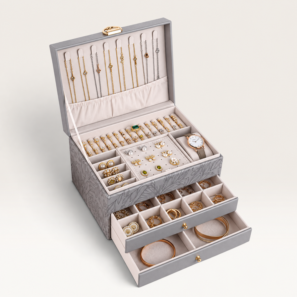 Boîte à bijoux pour femme - L’Écrin Harmonie