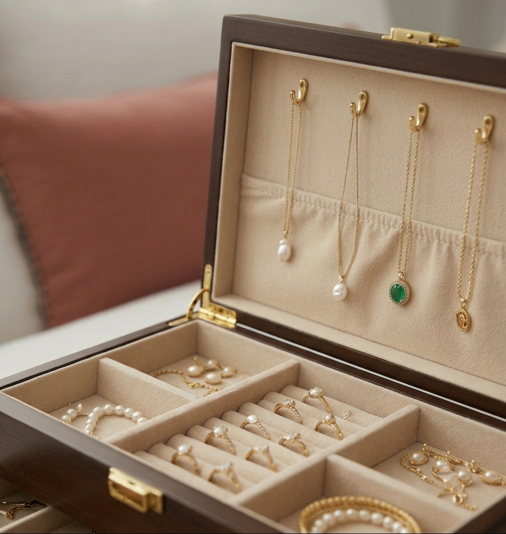 Boîte à bijoux en bois - L’Écrin Heritage