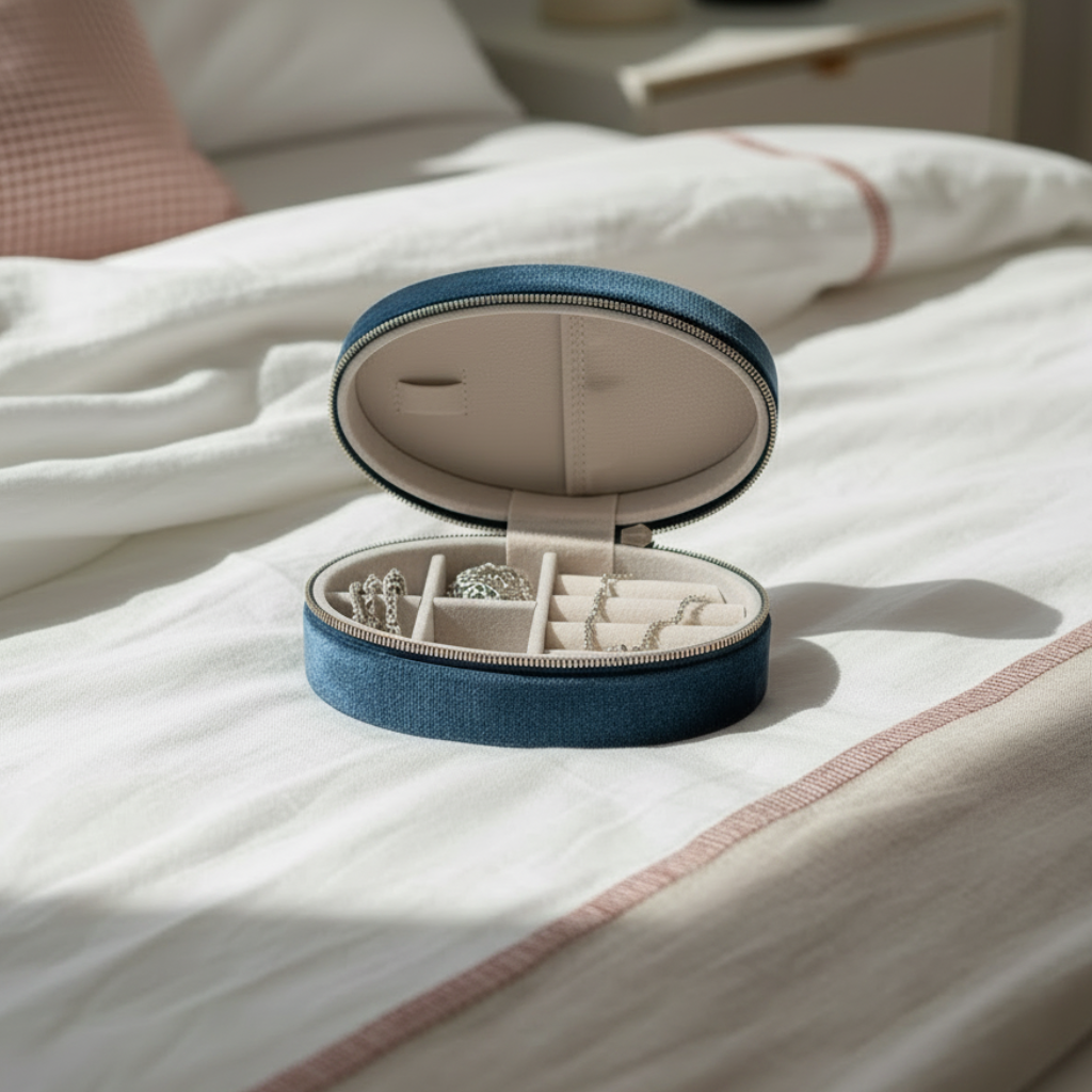 Boîte à bijoux de voyage - L’Écrin Cocon