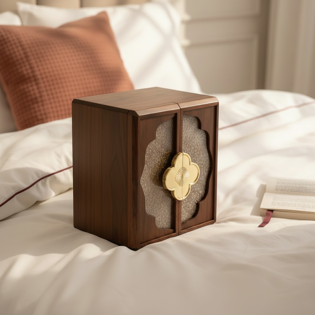 Boîte à bijoux en bois - L’Écrin Églantine