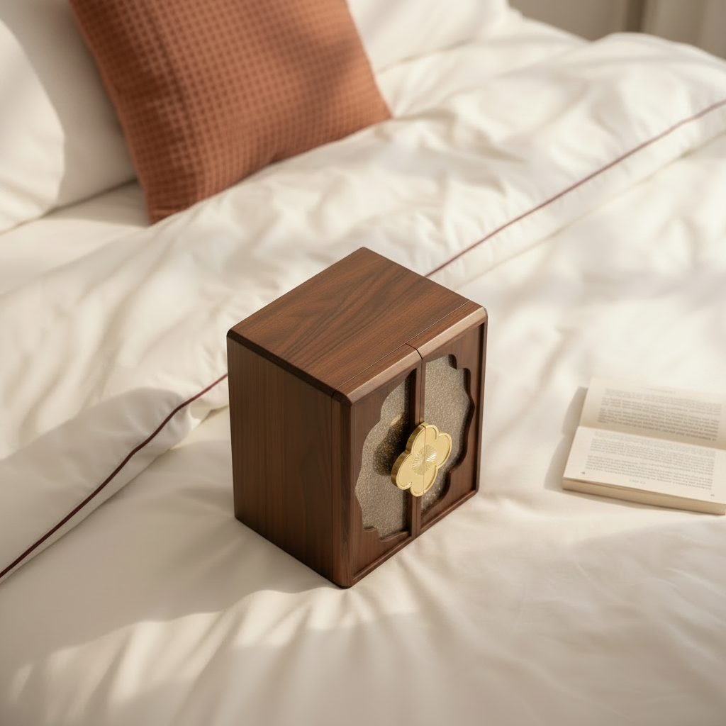 Boîte à bijoux en bois - L’Écrin Églantine