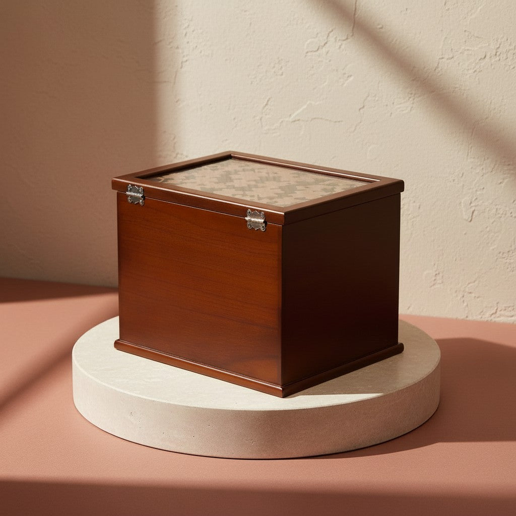 Boîte à bijoux en bois - L’Écrin Sakura