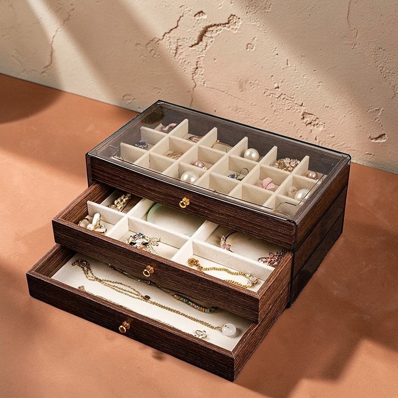 Boîte à bijoux en bois - L'Écrin Signature