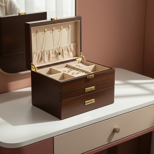 Boîte à bijoux en bois - L’Écrin Heritage