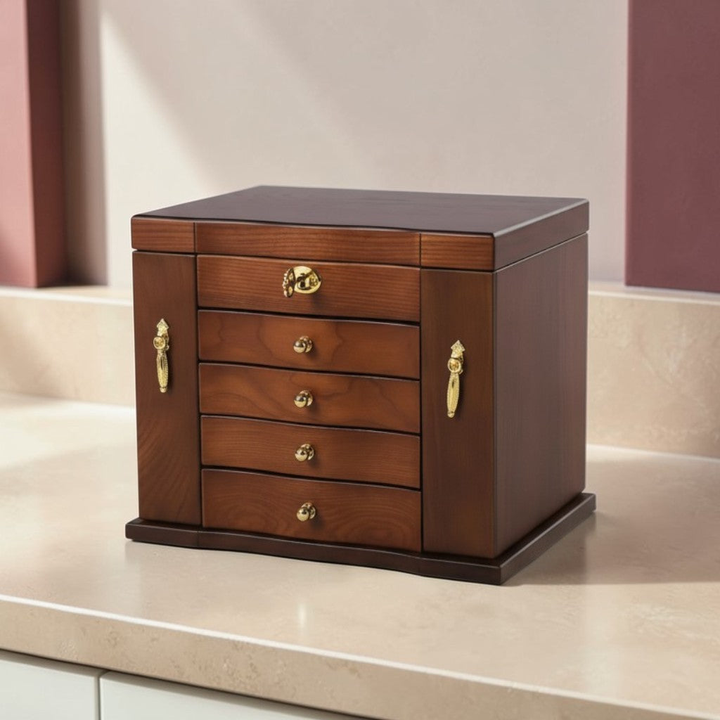 Boîte à bijoux en bois - L’Écrin Victoria